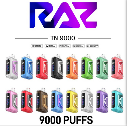 Raz TN 9000 Puffs