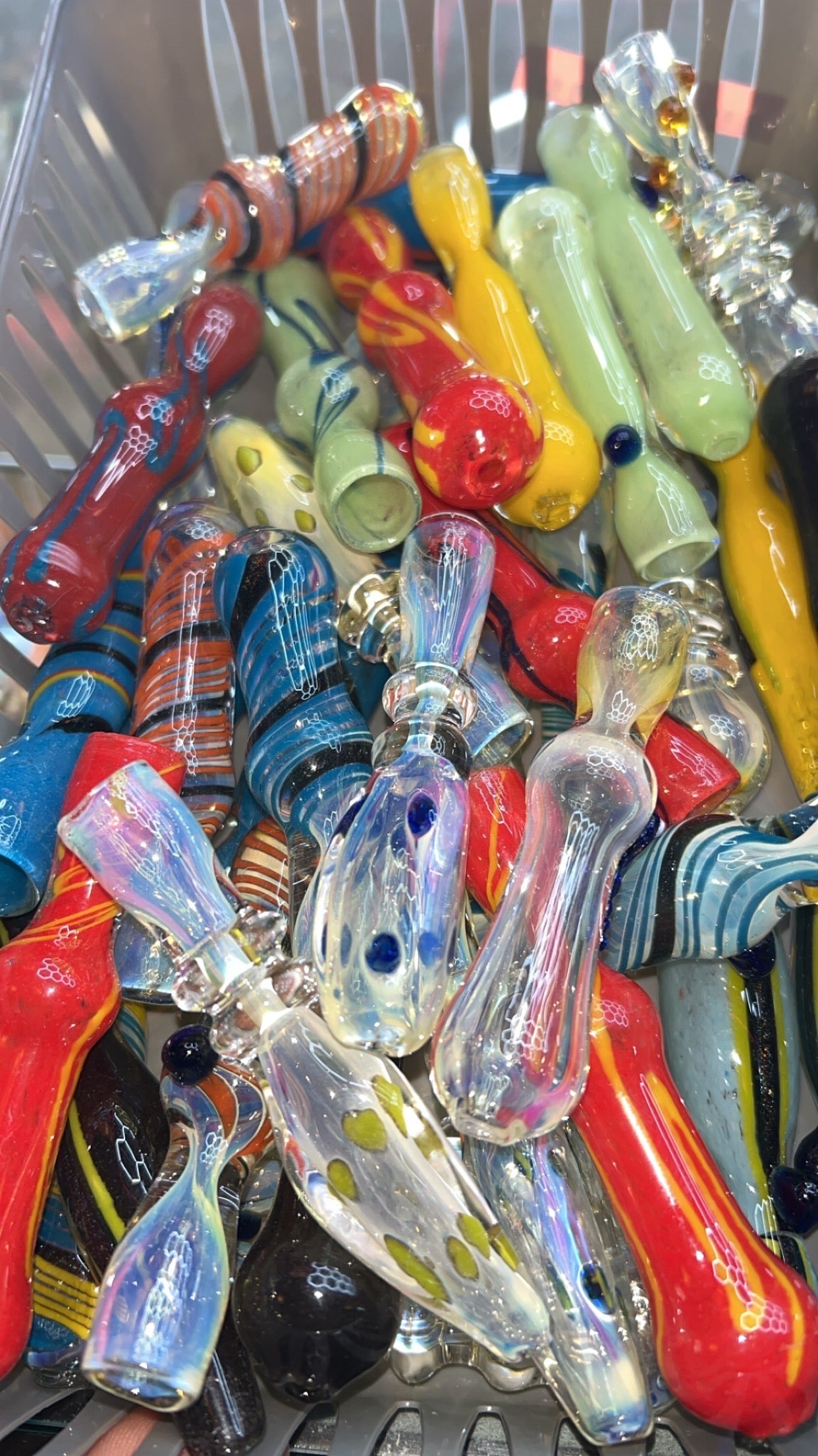 Small Glass Chillum